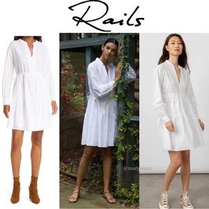 Rails White Women's Dress